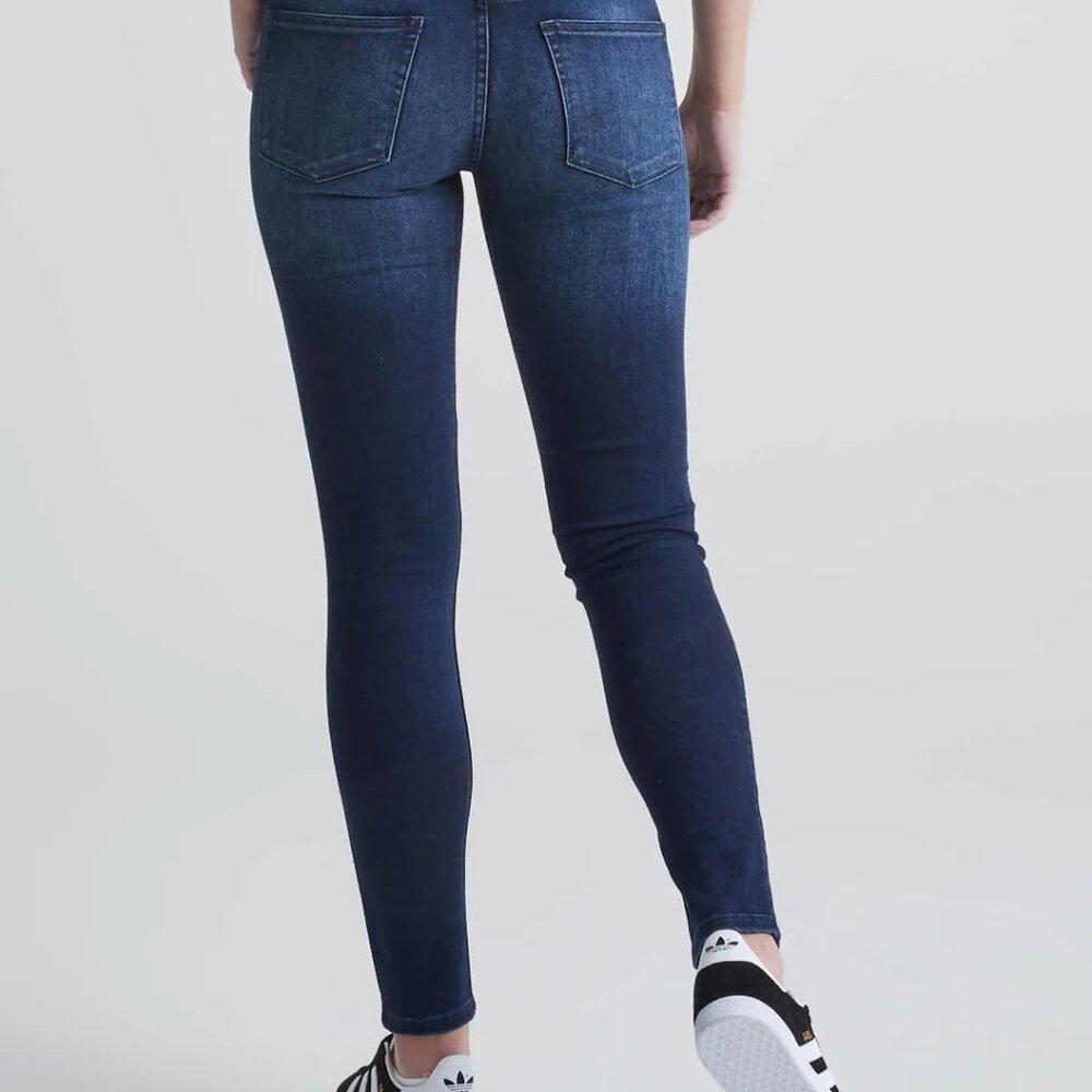 Performance Denim Mid Rise Skinny - Picture 3 of 6